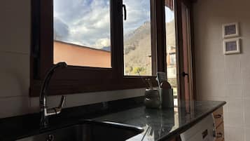 Appartement, salle de bains privée (2 Habitaciones) | Cuisine privée | Chaise haute