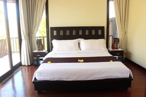 Villa, 3 soverom | 3 soverom, skrivebord, strykejern/-brett og barnesenger