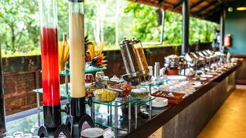 Daily buffet breakfast (INR 300.00 per person)