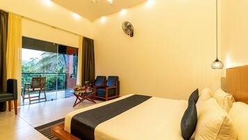 Premium bedding, memory foam beds, minibar, in-room safe