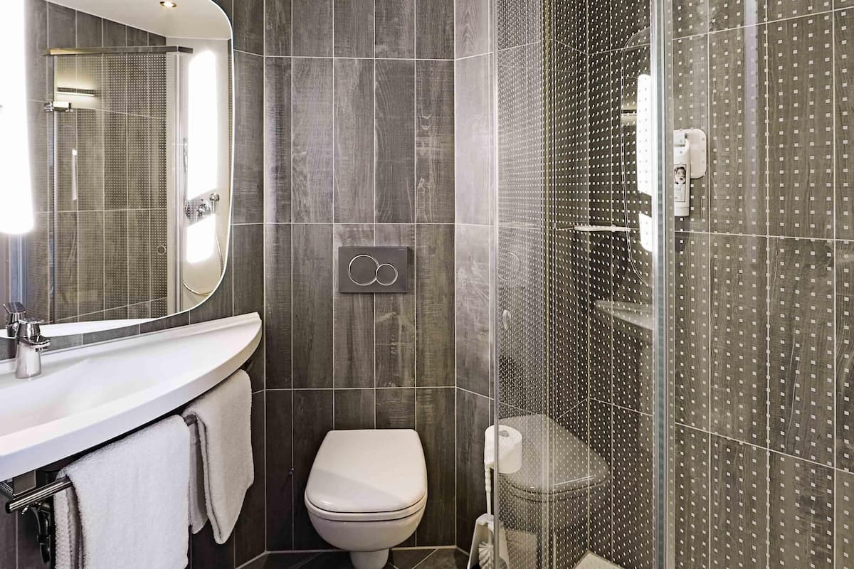 twin room, 2 single beds | desk, blackout curtains, soundproofing, iron/ironing board