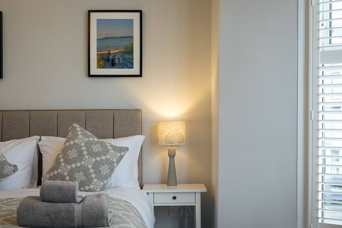 Chambre Double Supérieure, salle de bains attenante, vue mer (Sleeps 4)