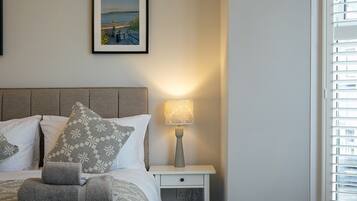 Superior-Doppelzimmer, mit Bad, Meerblick (Sleeps 4) | 1 Schlafzimmer