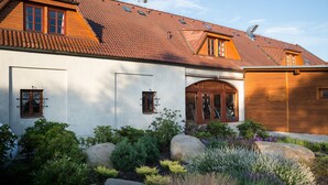 Front of property - evening/night - Hotel RKC Nové Dvory (Ceske Budejovice)