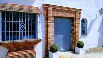 Entrada de la propiedad