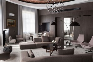 Presidential-Suite, 1 King-Bett, Parkblick