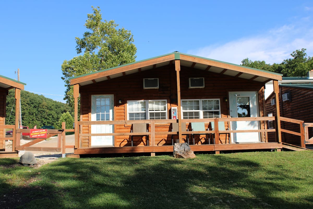 Cabane Confort, 2 chambres, vue lac | Literie de qualité supérieure, matelas mémoire de forme