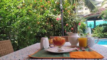Free daily local cuisine breakfast