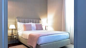 Blackout curtains, soundproofing, bed sheets