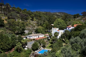 Indoor pool, seasonal outdoor pool