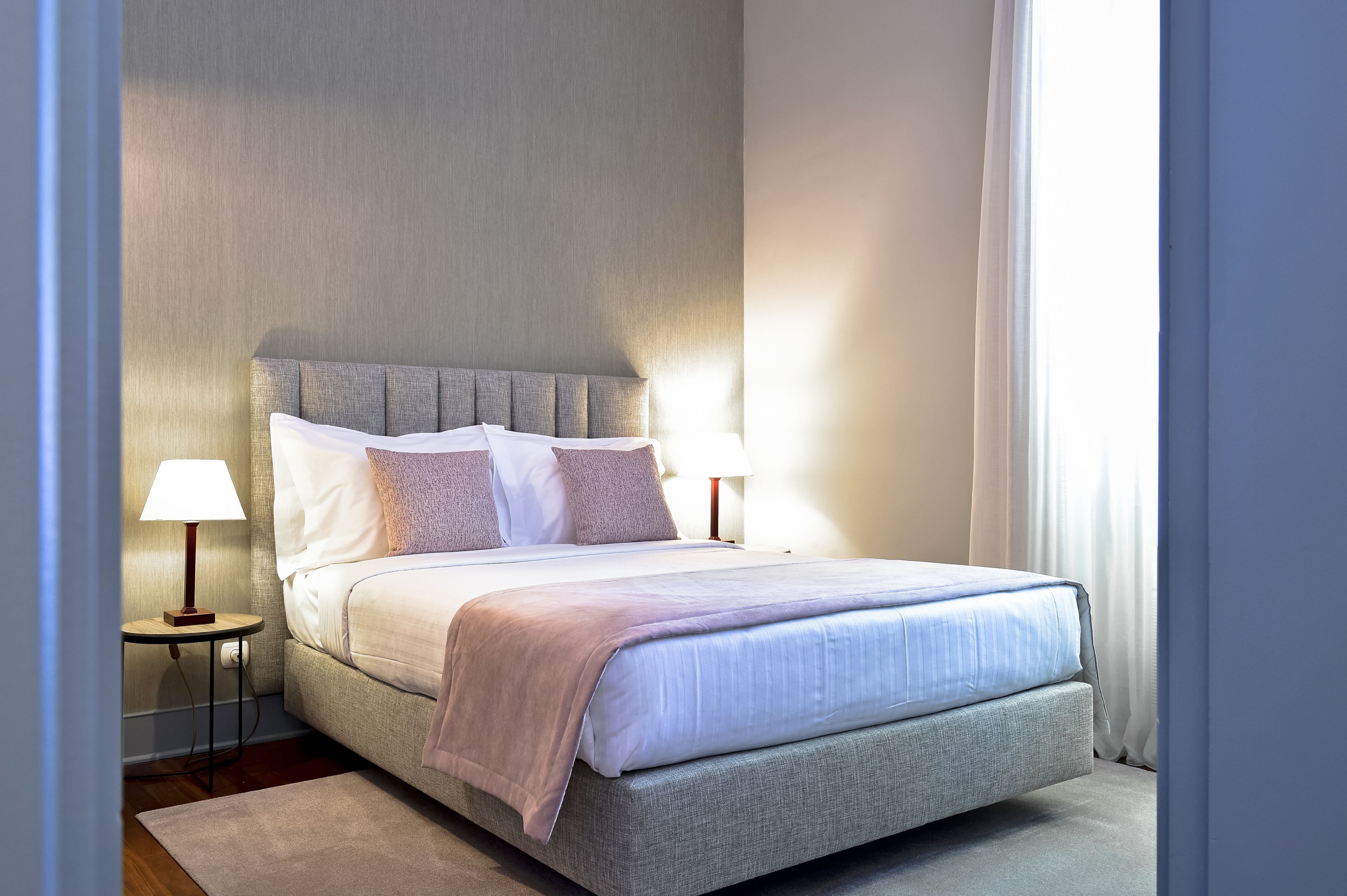 Blackout drapes, soundproofing, bed sheets