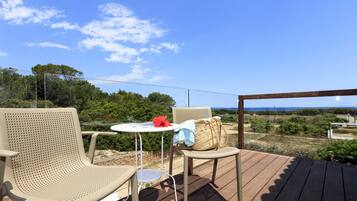 Dobbeltrom, balkong, delvis sjøutsikt (Menorca) | Terrasse/patio