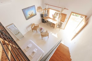 复式, 露台 (Es Vedra) | 熨斗/熨板、免费 WiFi、床单