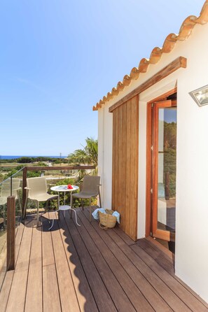 Double Room, Balcony, Partial Sea View (Menorca) | Terrace/patio - Es Pas Formentera Agroturismo (Formentera)