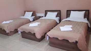 1 bedroom, premium bedding, iron/ironing board, free wired internet