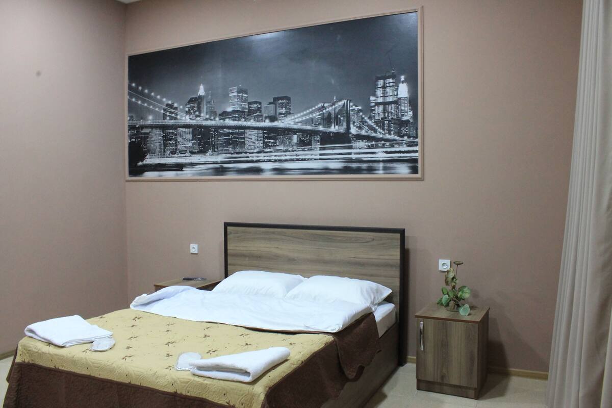 Habitación doble | 1 dormitorio y ropa de cama de alta calidad