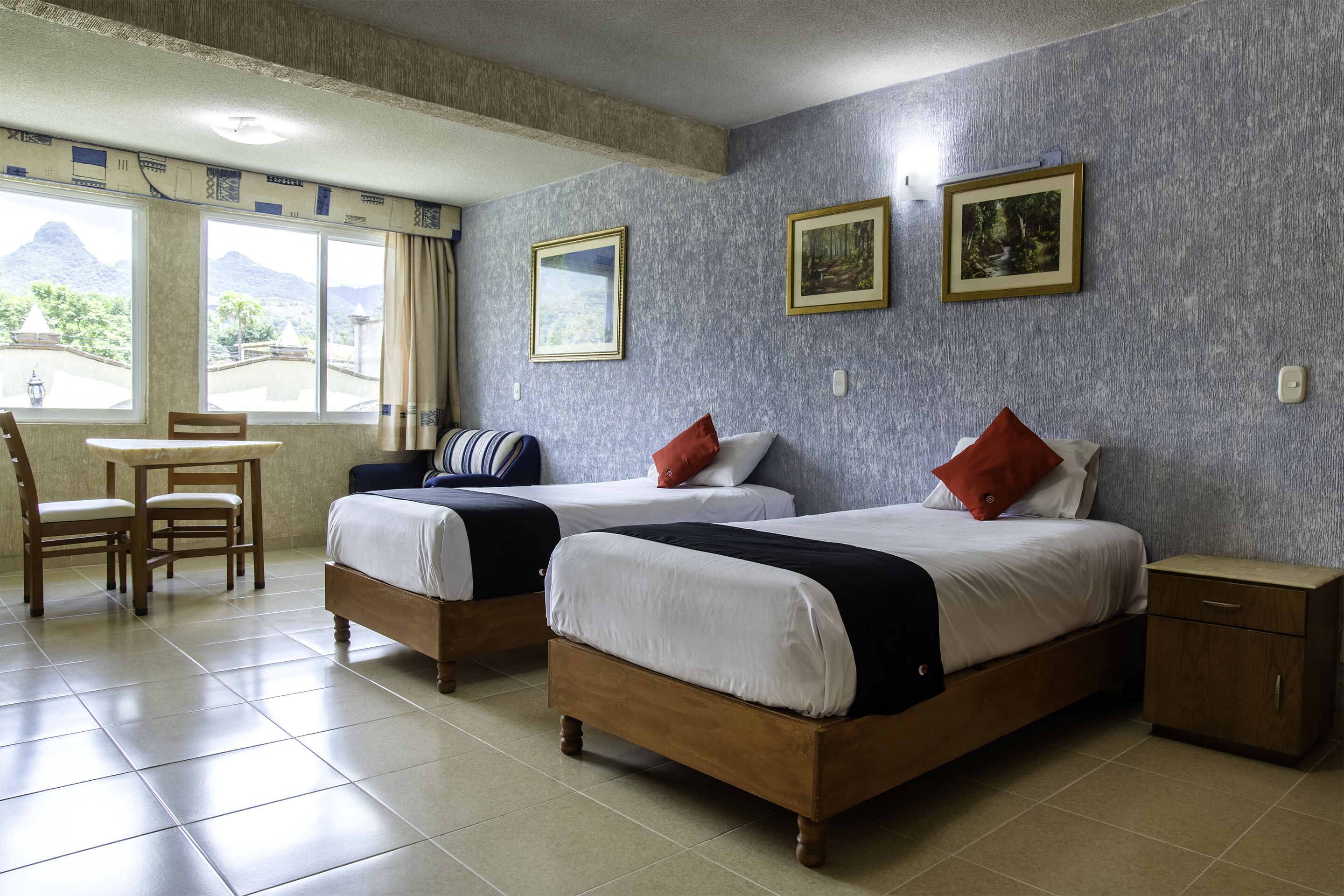 standard twin room, 2 single beds | free wifi, bed sheets, wheelchair access