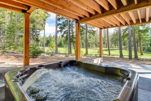 อ่างสปากลางแจ้ง