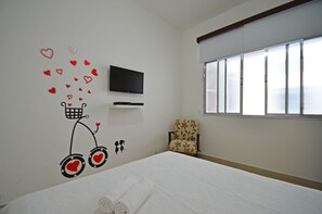 อพาร์ทเมนท์ | เตารีด/โต๊ะรีดผ้า, Wi-Fi ฟรี, ผ้าปูที่นอน