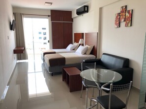 Appartement, 2 lits jumeaux | 1 chambre, literie de qualité, minibar, coffre-fort