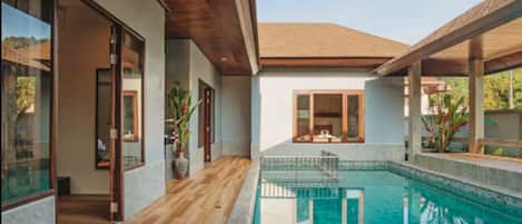 3-Bedroom Villa with Private Pool | Terrasse/Patio