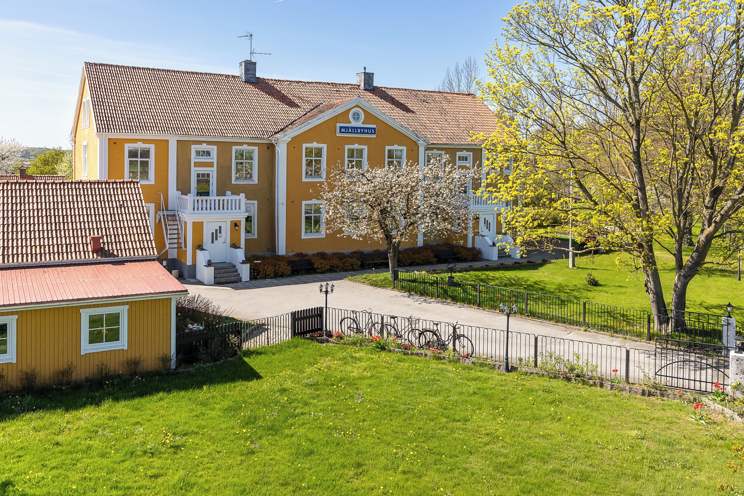 Fassade der Unterkunft