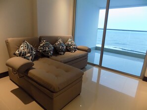 Living area - Apartamentos vista mar Milano (Cartagena)