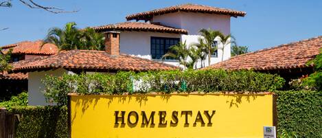 Façade de l’hébergement