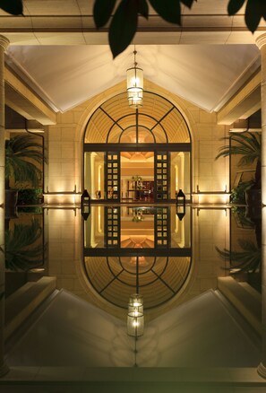 Interior entrance