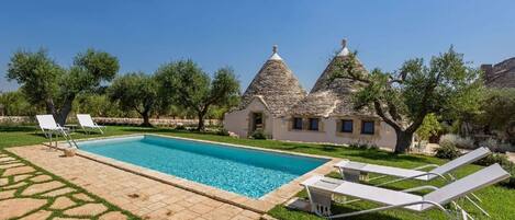 Außenpool, beheizter Pool