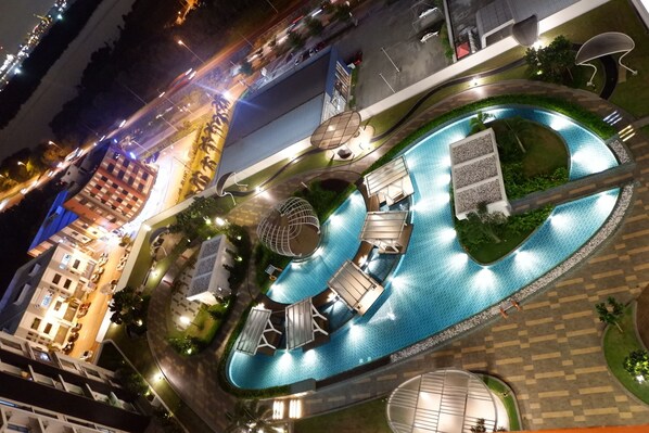 View from property - FlexiAsia BayuPuteri 3 bedrooms (Johor Bahru)