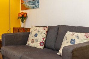 Living area - A03 - Central 1 Bed Apartment (Lagos)