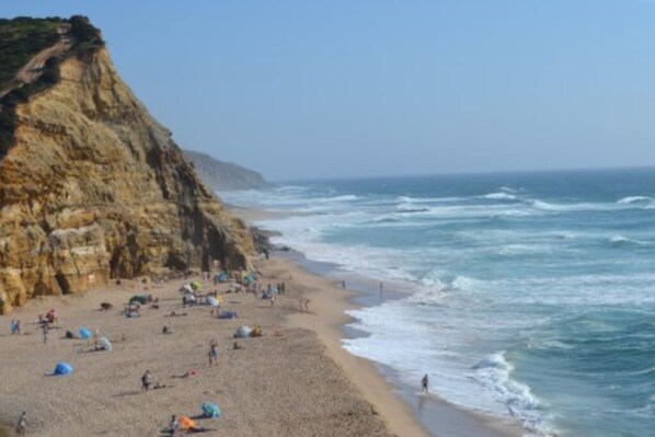 Playa en los alrededores y toallas de playa 