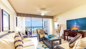 Smart-TV, Kamin, DVD-Player, Stereoanlage