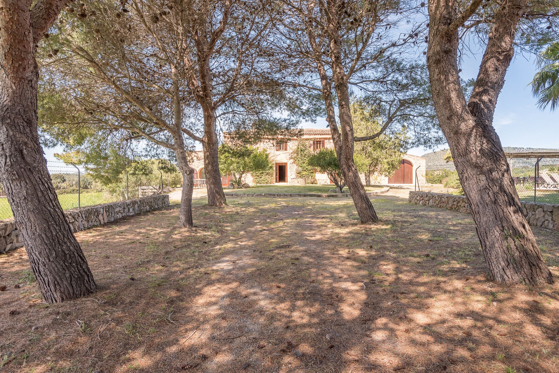 Áreas de la propiedad