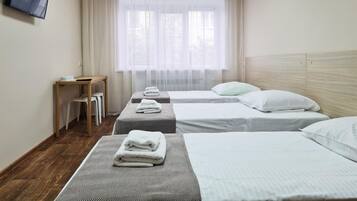 Iron/ironing board, free WiFi, bed sheets