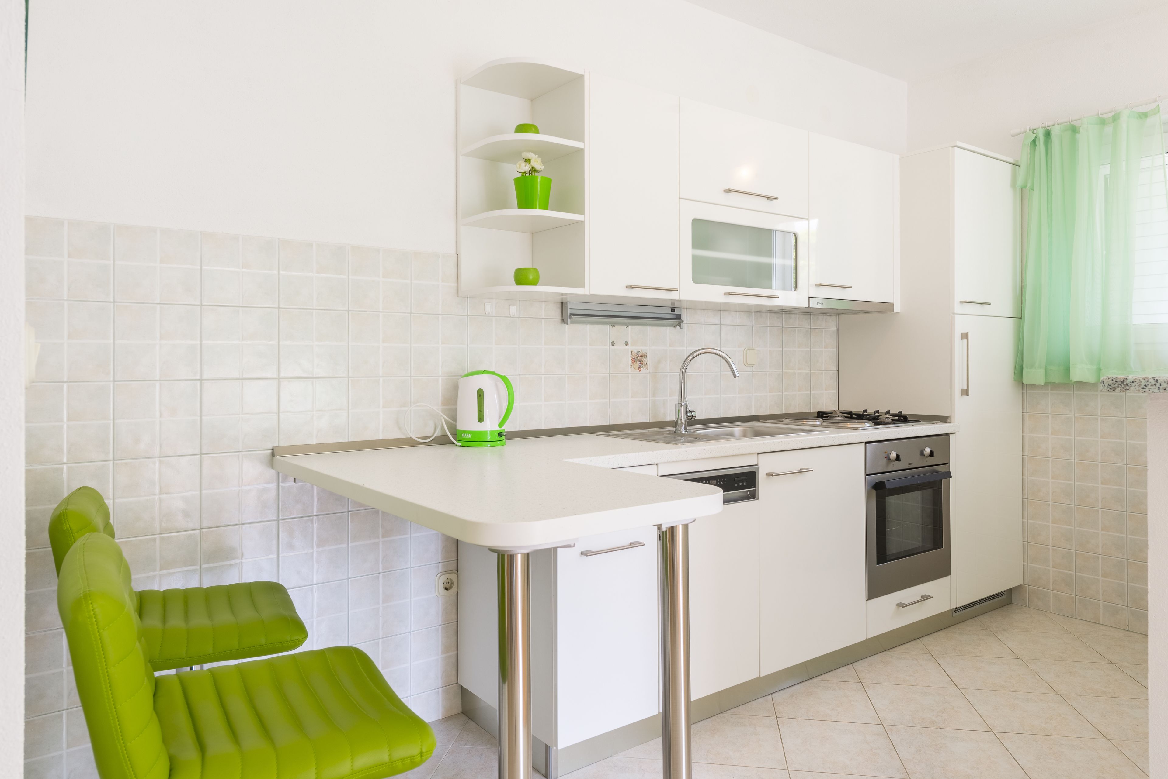 Studio, Garden View | Private kitchen