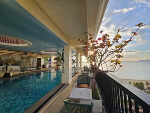 Piscina en la azotea