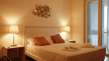 1 Schlafzimmer, italienische BettbezĂŒge von Frette