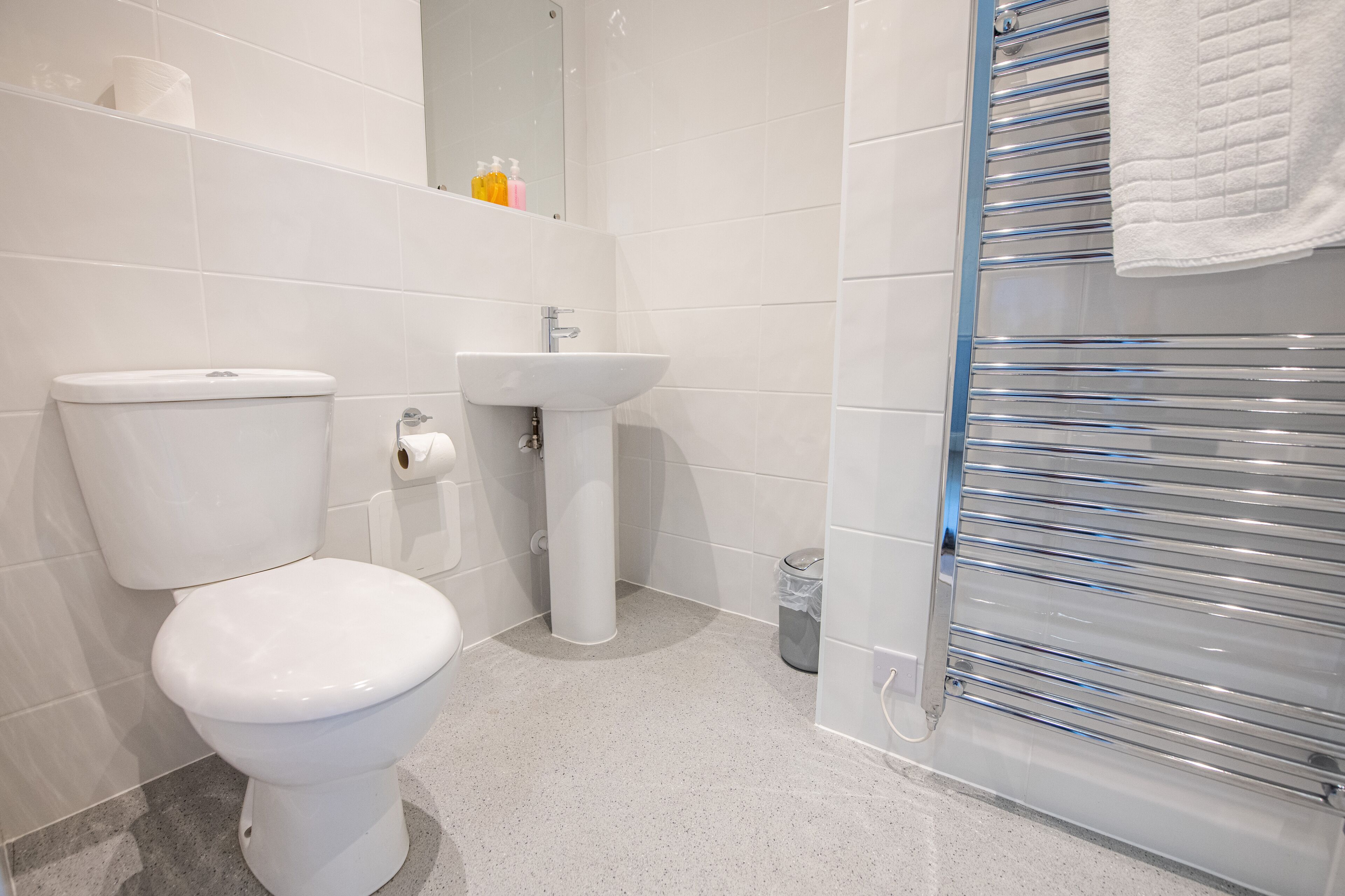 superior king or twin room | bathroom | shower, free toiletries, hair dryer, towels