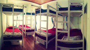Dortoir partagé, mixte (Bed in 8-Bed) | Accès au Wi-Fi (inclus)