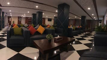 Sala de estar en el lobby