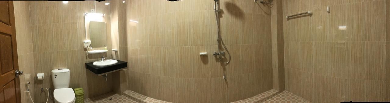 free toiletries, slippers, towels