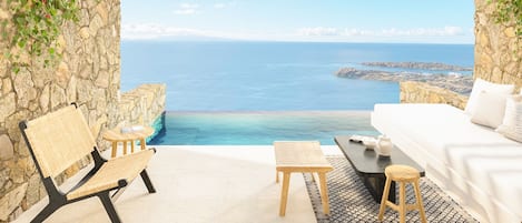 Signature Suite Private Pool Sea View | テラス / パティオ