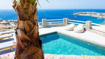 Vila, piscina particular, vista para o mar (Rock) | 3 quartos, roupas de cama premium, camas com colchões pillow-top