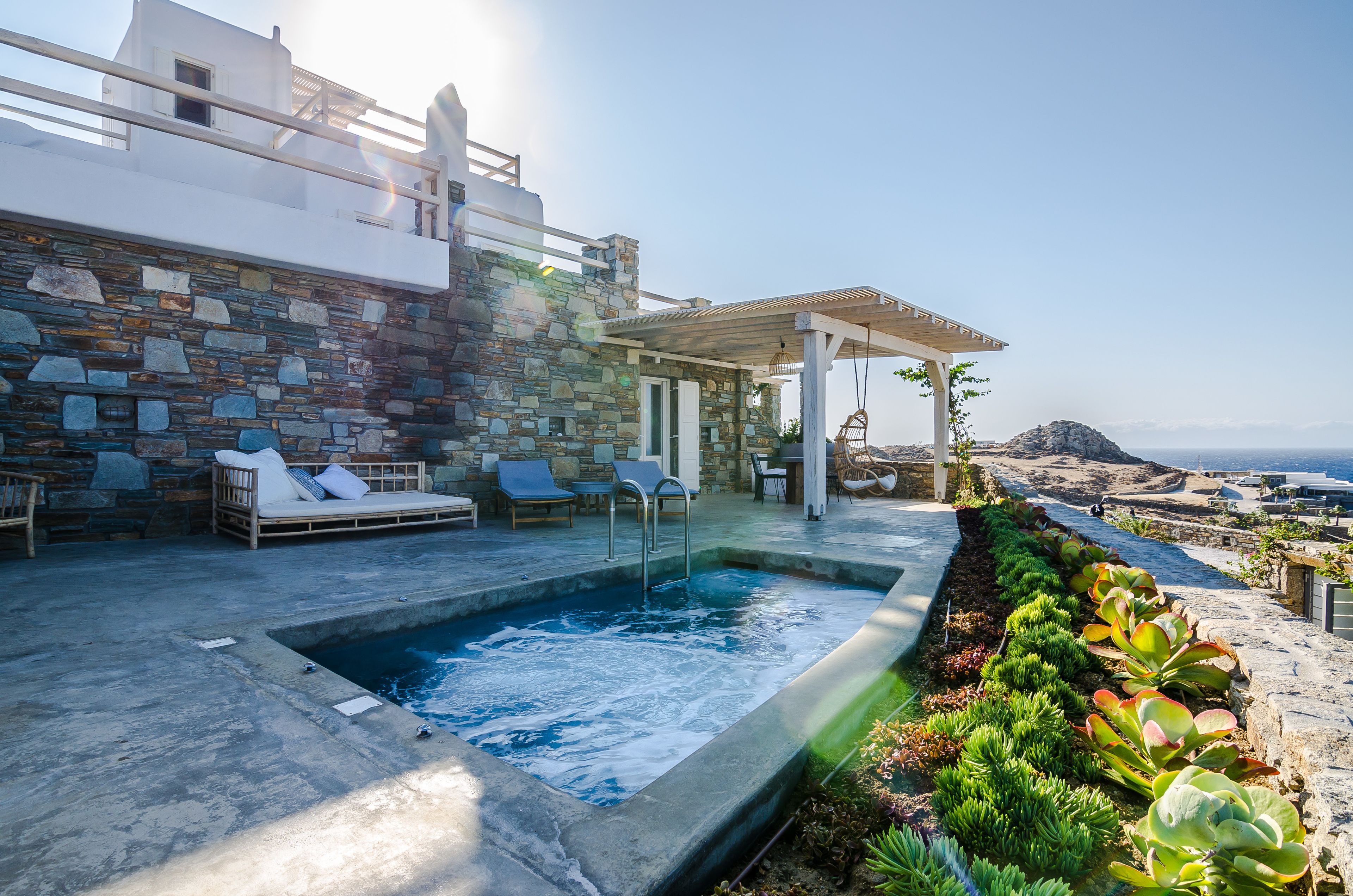 Suite Luxe, piscine privée, vue mer | Piscine privée