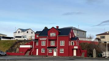 Majoituspaikan julkisivu