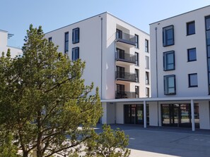 Fassade der Unterkunft