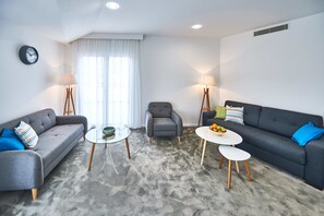 Superior Apartment, 2 Bedrooms | Living area - Perla Residence Hotel & Spa (Podgorica)