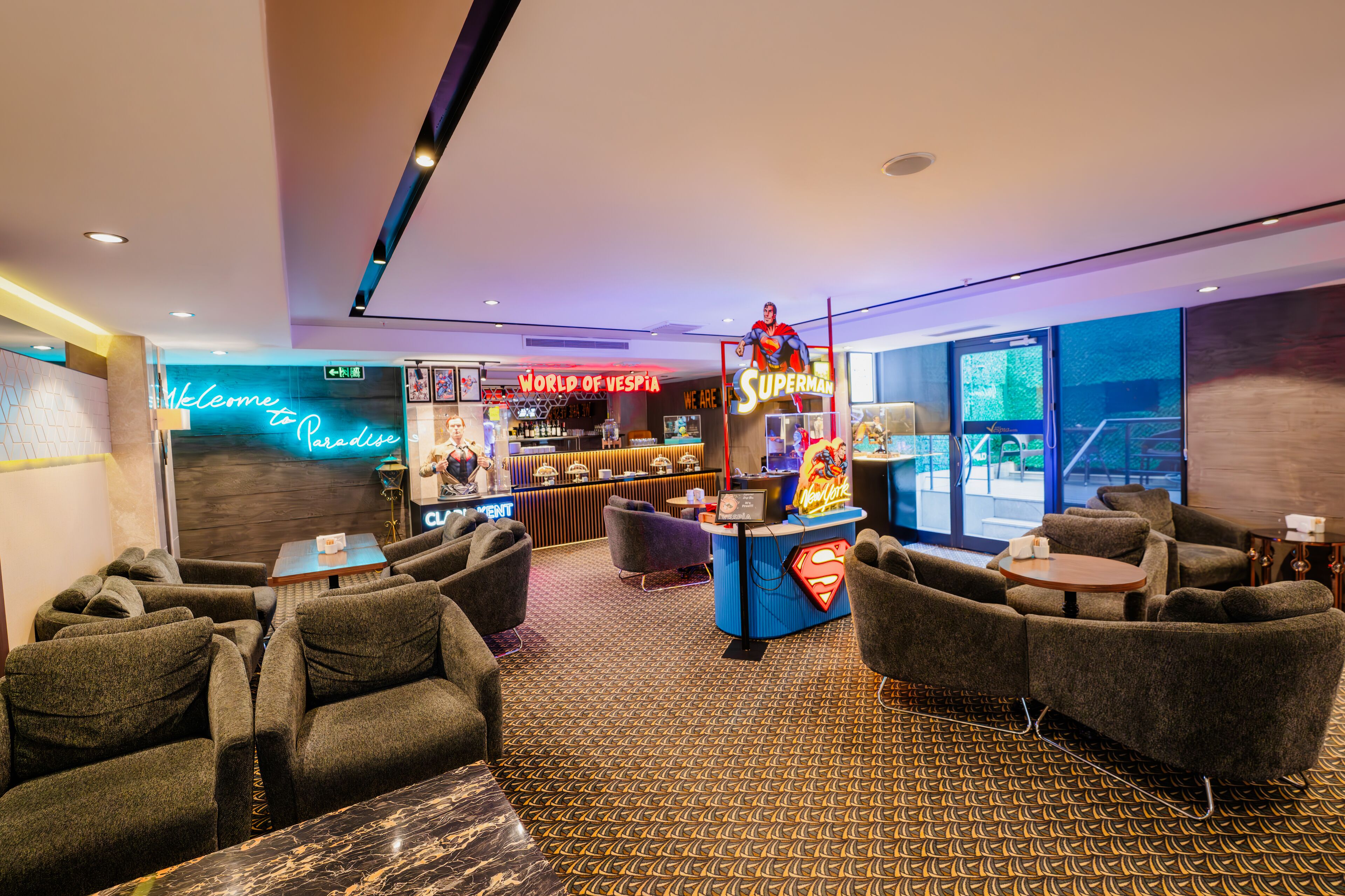 Sitzecke in der Lobby